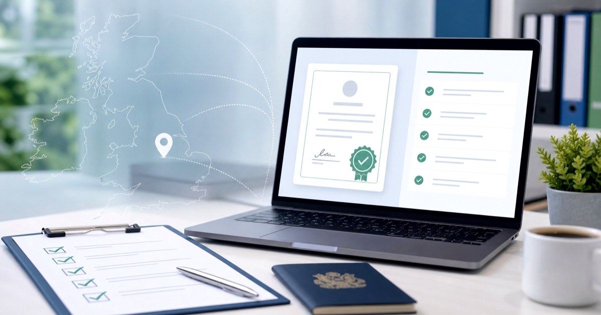 Applicant reviewing Certificate of Sponsorship cost and payment warning signs