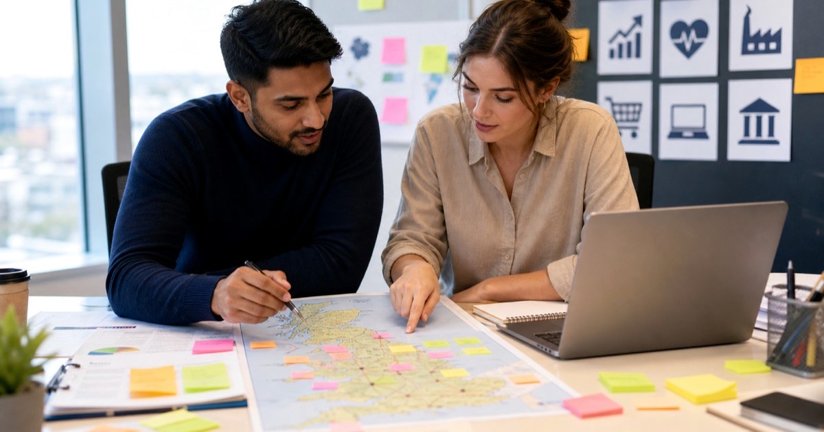 AI engineer checking UK visa sponsorship startup and salary details