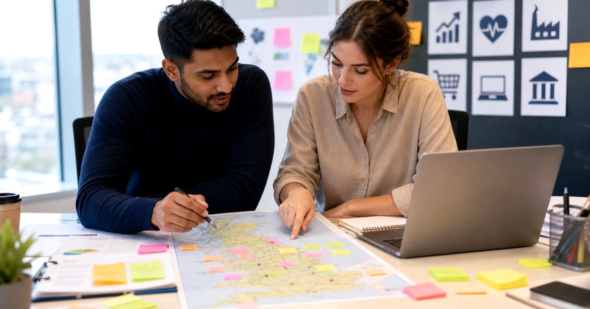 Mechanical engineer checking UK visa sponsorship roles and employer sectors